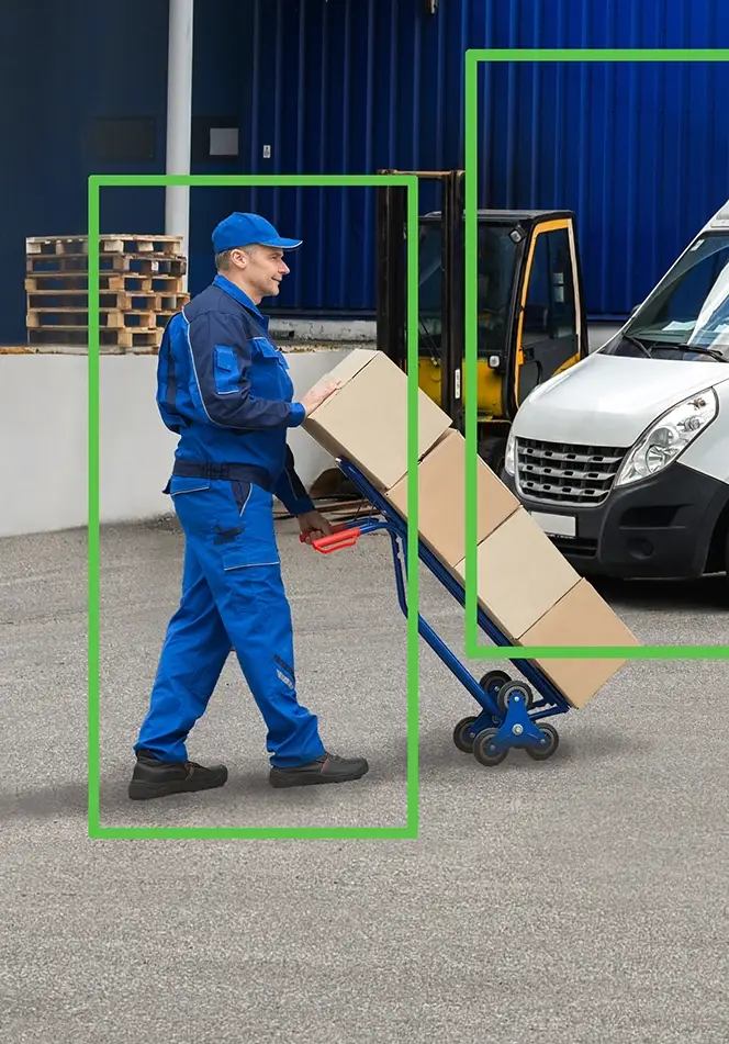 cctv ai image detection Technician installing a high-definition CCTV camera on a building to provide enhanced security monitoring in Torbay